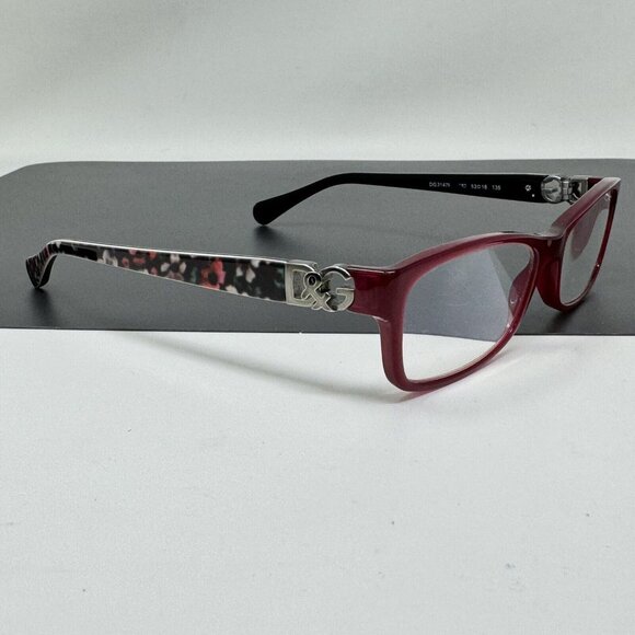 Dolce & Gabbana Eyeglasses DG 3147P 2782 Opal Bordeaux 53 [] 16 135 - Picture 2 of 12
